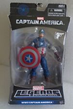 2013 HASBRO MARVEL LEGENDS INFINITE SREIES WW2 II CAPTAIN AMERICA BAF MANDROID