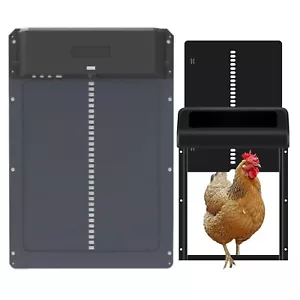 Hühnerklappe Geflügelklappe Solarenergie Automatisch Elektrische Hühnertür - Bild 1 von 5