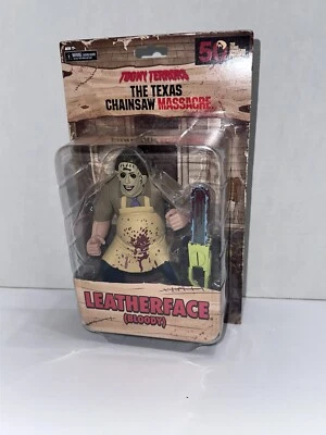 NECA Toony Terrors TX Motosierra Masacre Leatherface Edición Sangrienta Nueva Foto 1 de 4