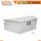 Aluminum Trailer Tongue Tool Box Pickup Truck Bed Storage Toolbox 39"X16.5"X12