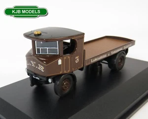 Calibre OO Oxford 1:76 76SEN003 Lancashire & Yorkshire Railway Sentinel plataforma plana - Imagen 1 de 3