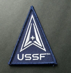 PARCHE BRAZO BORDADO TRIÁNGULO USSF FUERZA ESPACIAL ESTADOS UNIDOS 2.5 X 3.5 " DELTA - Imagen 1 de 1