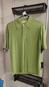 ROCKABILLY! ATOMIC AGE VINTAGE FROSTED SHERBET SHIRT ITALIAN POLO! ALFREDS NY - Picture 1 of 4