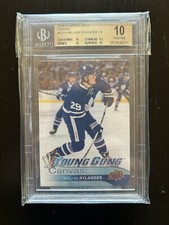 2016-17 William Nylander Young Guns Canvas BGS 10 Series 2 #C214 Toronto 