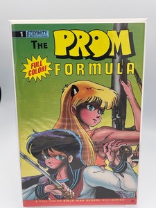 Ninja High School Prom Formula #1 Eternity 1991 Full Color Raw Comic Book