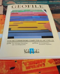 GEOFILE (Berkley Softworks 1987) Commodore 64 C 64 (Disco, Caja, Manual) funciona - Imagen 1 de 3
