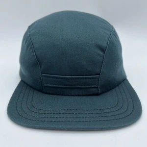 Vintage Stevens Twist Twill Green Work Uniform Military Hat 6 3/4 USA Made - Picture 1 of 9