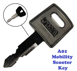 a01 Mobility Scooter Key Ignition Key Taurus, Comet, Leo, Orion, ST4 5 6 - Picture 1 of 3