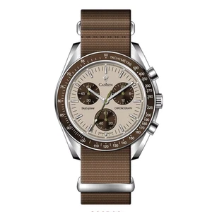 Cadisen Uhren Luxus Quarz Armbanduhr für Saphir AR beschichtetes Kristall Canv - Bild 1 von 12