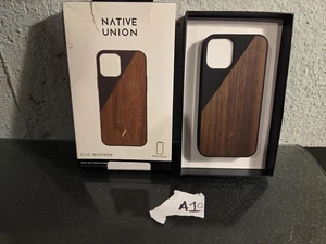 Coque en bois Iphone 12 Mini Native Union Clic | Fabriqué avec du bois véritable - Photo 1 sur 6