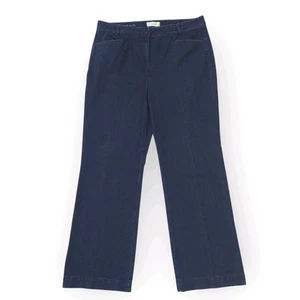 Talbots Jeans Damen 16 Blau Denim Heritage Boot Cut Stretch - Bild 1 von 11