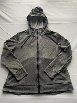 Sudadera con Capucha Pro Player Para Hombre Gris Cremallera Completa Manga Larga Talla XL Foto 1 de 4