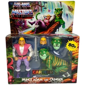 Masters of the Universe Origins Prince Adam Cringer Cartoon Figure Retro 2023 - Picture 1 of 6