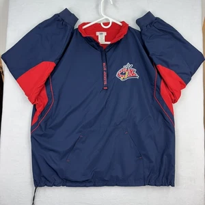 Vintage Columbus Blue Jackets Lee Sport Windbreaker Herren 2XL NHL Hockey 90s Pullover - Bild 1 von 17