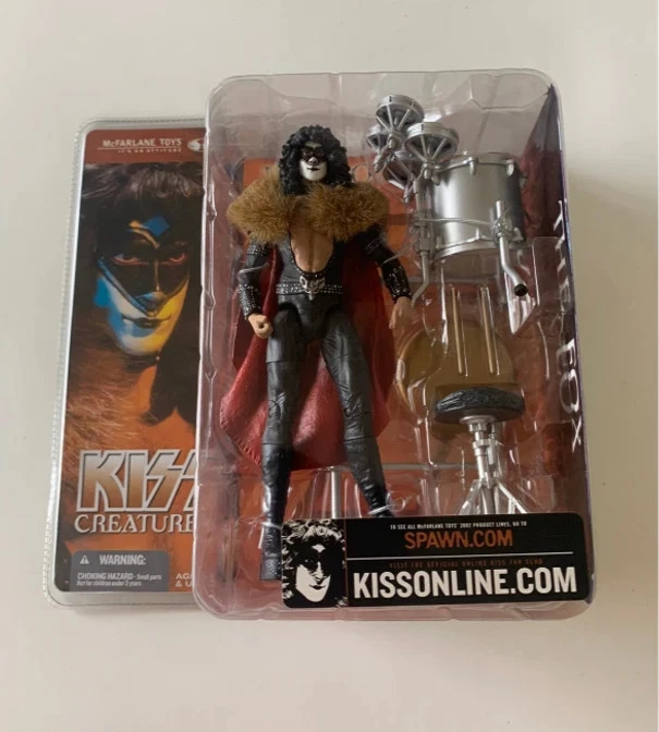 ¡BESO! Figura de acción Creatures McFarlane Eric Carr Fox (NUEVA) Foto 1 de 1