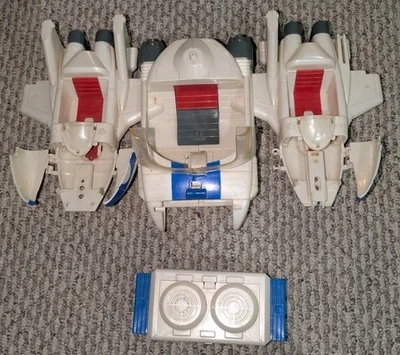 TozBiz 1995 Fantastic 4 Fantasticar Cosmic Modular Vehículo Espacial Incompleto Foto 1 de 4