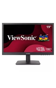 ViewSonic Home and Office Monitor VA1903H 19" WXGA 1366x768p 16:9 with HDMI - Picture 1 of 10