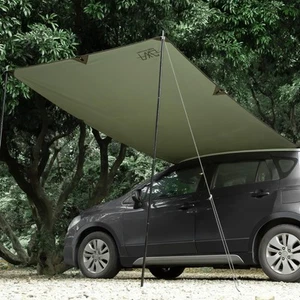 Tragbares Autovorzelt für SUV, Fahrzeugvorzelt für Camping Van LKW, muss nicht ro... - Bild 1 von 7