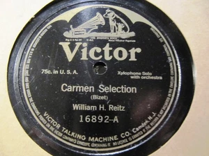 1911 GUIDO GIALDINI Whistler Boheme MUSETTA'S WALTZ William Reitz Victor 16892 - Picture 1 of 2