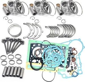 New For Geofrey 3LD2 Overhaul Rebuild Kit With Piston Rings Gasket Bearing Valve - Picture 1 of 7