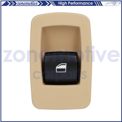 For BMW 525i 2006-2007 l6 3.0L Petrol Sedan Passenger Side Power Window Switch - Image 1 of 4