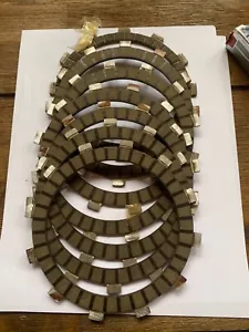 New Nos Kawasaki motorcycle set of 7 clutch plates unknown year fitment - Foto 1 di 2