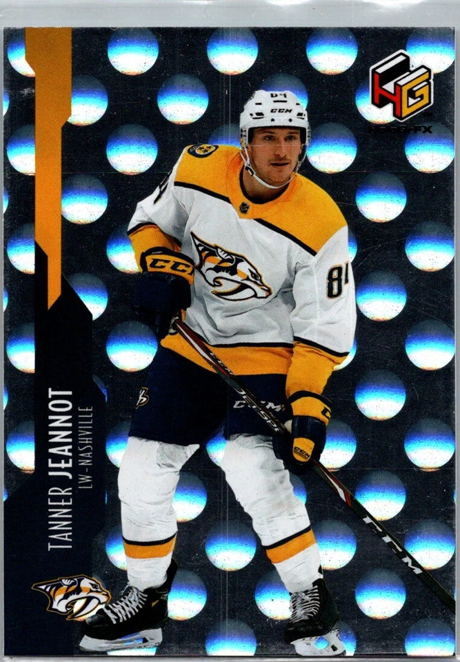 2021-22 Upper Deck Extended Series HoloGrFX Rookies #HG-5 Tanner Jeannot - Image 1 of 2