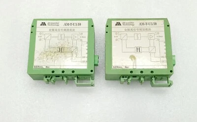 All-monitor technology AM-T-U5/I0 Signal Conditioning Module (LOT OF 2) - Image 1 of 4