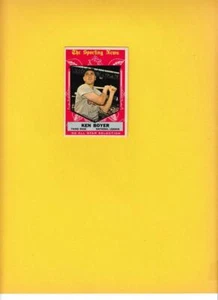 1959 Topps #557 Ken Boyer Cardinals VG/EX Very Good/Excellent AS Lot # 7673 - Picture 1 of 2
