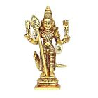Mini Lord Murugan Statue Brass Idol Mini Karthikeyan Idol Size 8cm Pack of 1 AU