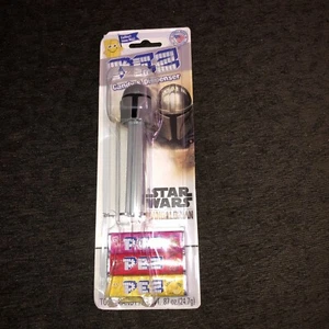 STAR WARS MANDALORIAN PEZ Dispenser & Candy Sealed Package - NEW - Picture 1 of 3