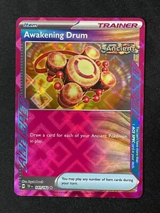 Pokemon TCG Awakening Drum 141/162 Temporal Forces Trainer Item ACE SPEC Ancient - Picture 1 of 2
