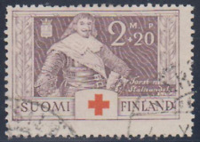 Finland #Mi185 Used 1934 Red Cross Officer Torsten Stalhandske [B16]
