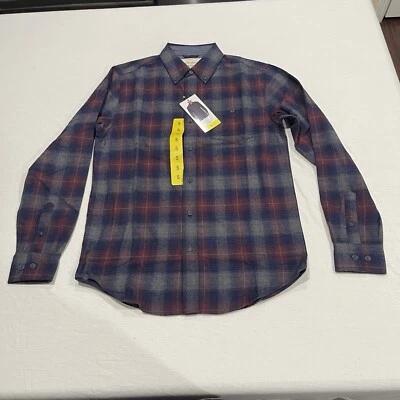 NEW Men's Original Weatherproof Vintage Long Sleeve Shirt  Plaid Flannel Small - Image 1 of 4