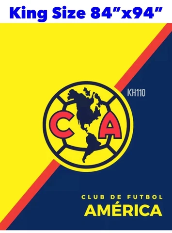 Club America Aquilas Luxury Plush Throw Blanket King Size 84"x94" Cover