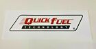 Quick Fuel Technology Sticker Decal Genuine US Import 7" Width