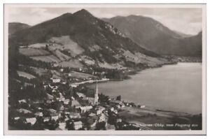 MW05188/ Schliersee Obby Foto AK seltenes Strähle Luftbild 30er Jahre
