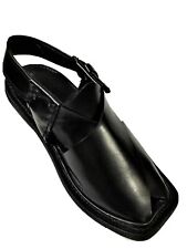 New Stylish Round Toe Peshawari Leather Hand Made Chappal/Sandal/Flip Flop