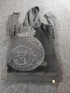 Star Wars Sweatshirt Hoodie Gap Size Boys 14-16 BB-8 Graphic Gray - Picture 1 of 7