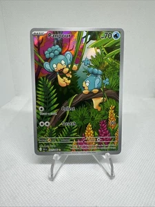 Pokemon TCG - Panpour - 101/086 - Illustration Rare - SV: Black Bolt - Picture 1 of 2