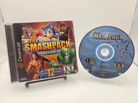 Sega Smash Pack Vol. 1 (Sega Dreamcast 2001) Complete CIB - Tested & Works