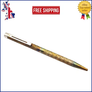 VINTAGE SHEAFFER TARGA PROTOTYP KUGELSCHREIBER IN GEROLLTEM SILBER GRAVUR MUSTER - Bild 1 von 9