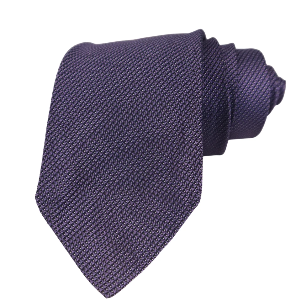 Corbata Ralph Lauren Etiqueta Púrpura Para Hombre 100% Seda Púrpura Hecha a Mano 60"x3" Italia Foto 1 de 4