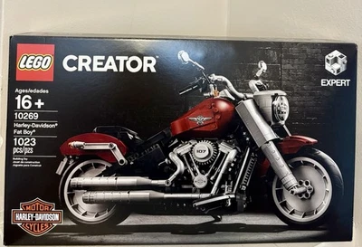 LEGO CREATOR: Harley-Davidson Fat Boy (10269) Nuevo. RETIRADO. Envío gratis Foto 1 de 3