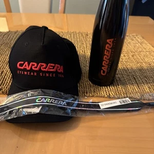 Carrera Eyewear Hat, Croakie, And Metal Water bottle . - Picture 1 of 5