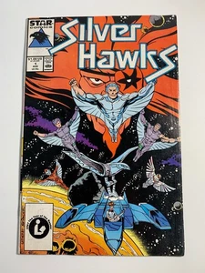 SilverHawks 1 Star Comics VF Toyline 80s Marvel Comics August 1987 - Picture 1 of 4