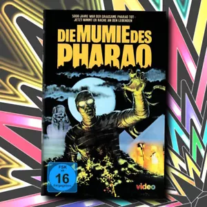 DIE MUMIE DES PHARAO (1981) BLU-RAY X-rated Hartbox Cover A LIMITED Atlas-Retro - Picture 1 of 3