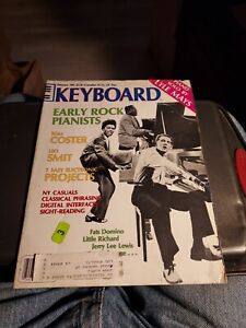 MUSIC MAGAZINE KEYBOARD FEBRUARY 1981 FATS DOMINO ~ LITTLE RICHARD JERRY LEE