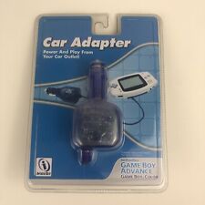Nintendo Game Boy Advance & Color Car Adapter InterAct Clear Purple NEW Sealed!