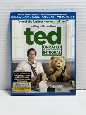 Ted (Blu-ray/DVD, 2012) With Slipcover Brand New Sealed - Image 1 of 4